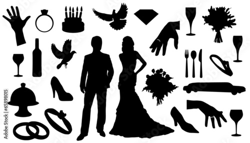 wedding silhouettes