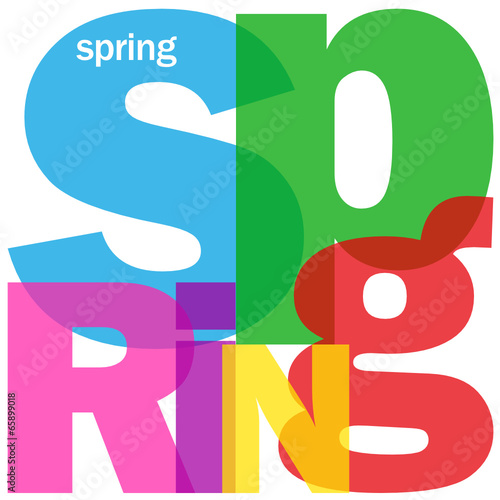 "SPRING" (season summer autumn winter calendar year holidays)