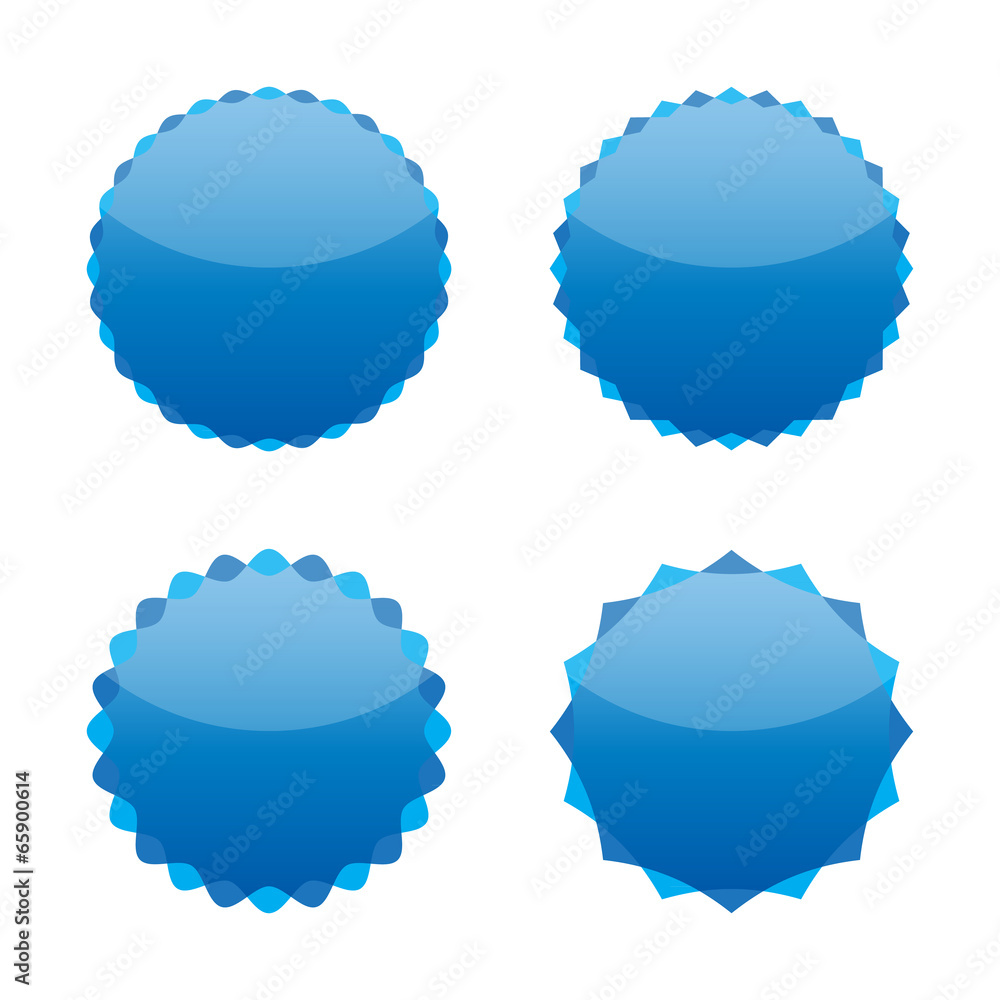 Blue buttons Blue buttons
