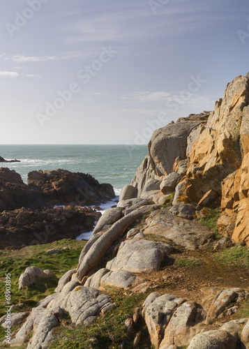 Coastal scene on guernsey, © chris2766