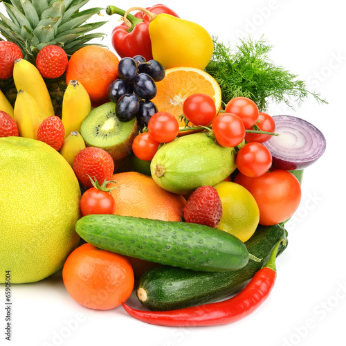 Fototapeta Naklejka Na Ścianę i Meble -  vegetables and fruits