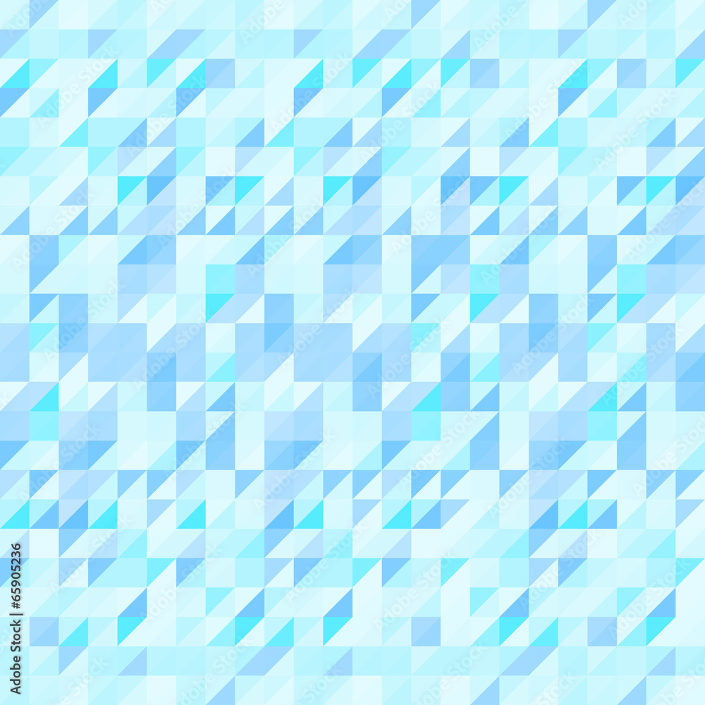 Blue background, triangles Blue background, triangles
