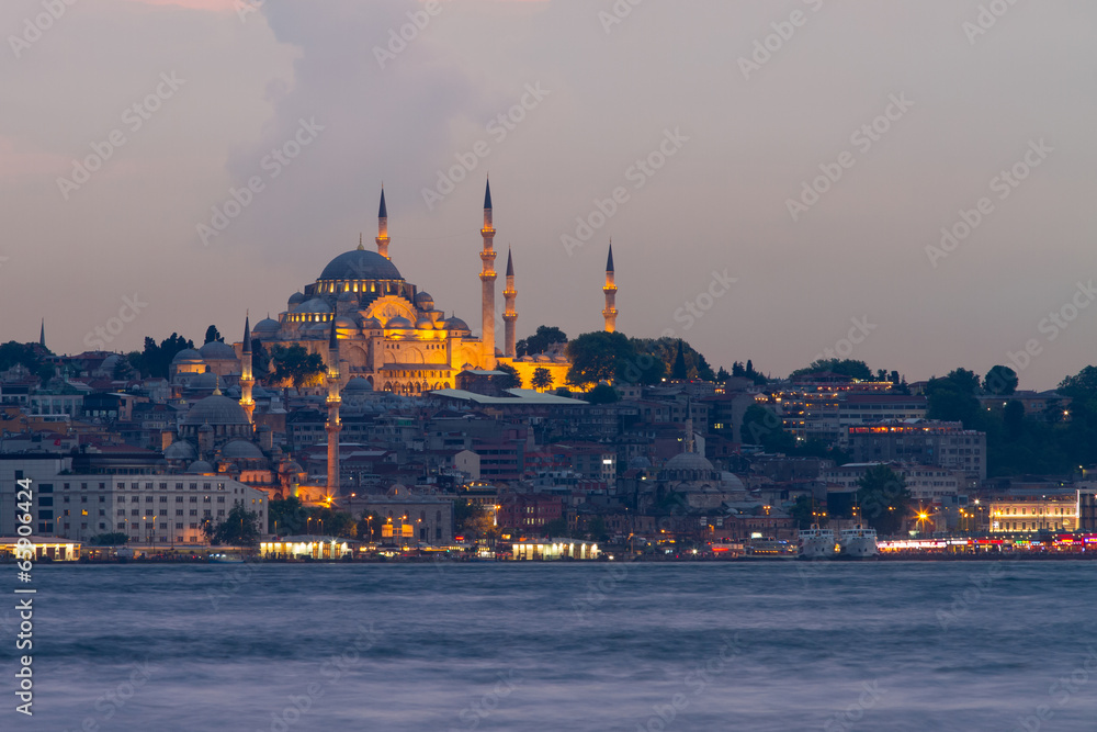 Obraz premium Suleymaniye Mosque