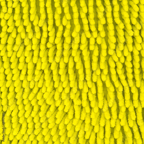 texture of yellow doormat
