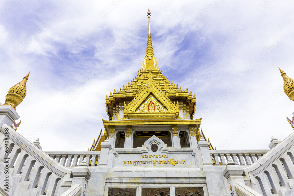 Golden Temple in Bangkok, Thailand