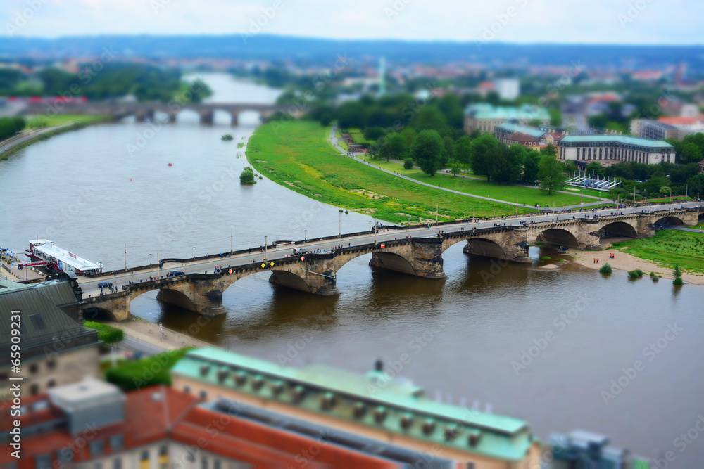 Naklejka premium Dresden, Sachsen, Deutschland