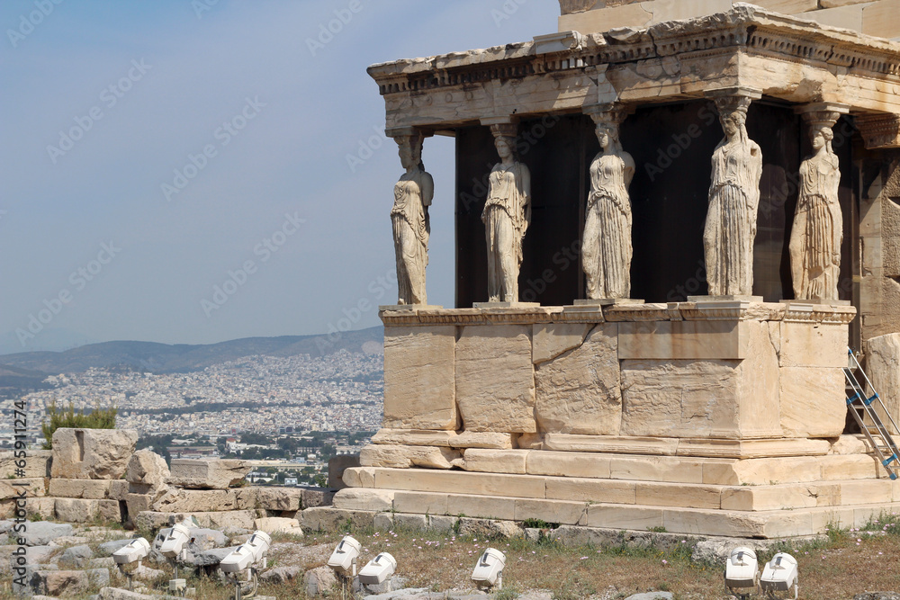 Erechtheion, The Acropolis of Athens, Greece Erechtheion, The Acropolis of Athens, Greece