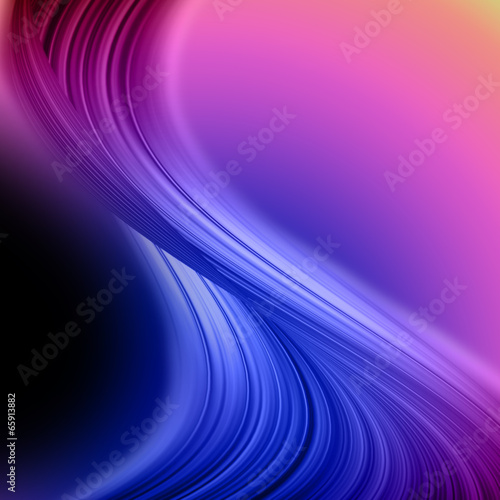 Tableau sur toile Abstract elegant wave background design with space for your text