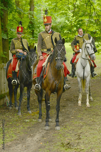 Hussar, Cavalier on a horse