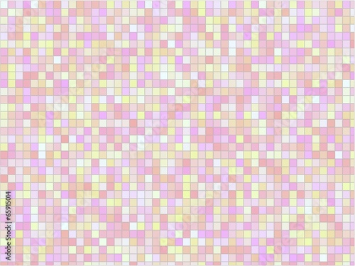 ランダムな配色の四角形の背景素材