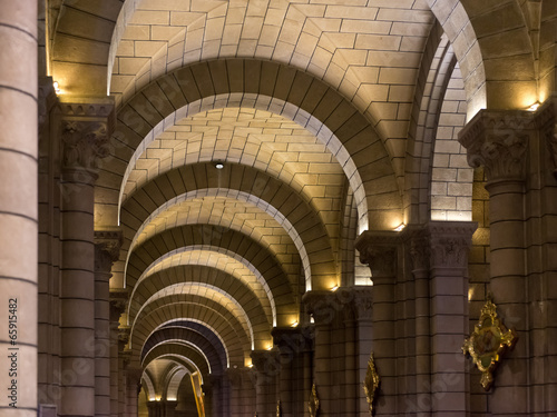 Aisle of the Monaco Cathedral