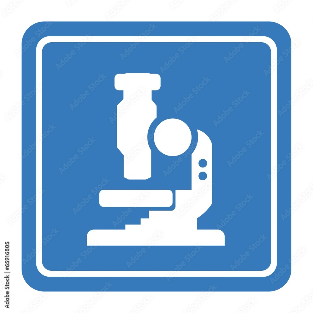 Microscope dans un panneau Microscope dans un panneau