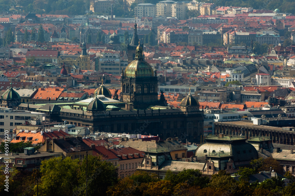 Obraz premium Prague from above