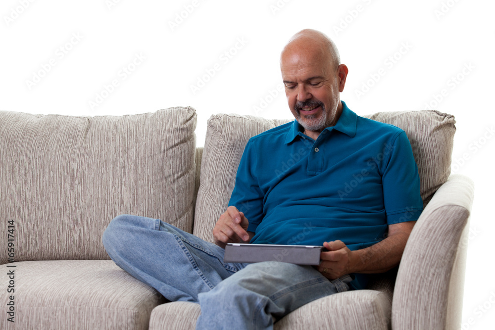 Fototapeta premium Portrait of mature man
