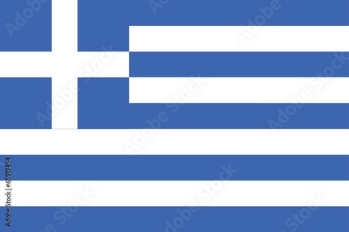 Fototapeta Wektor greckiej flagi