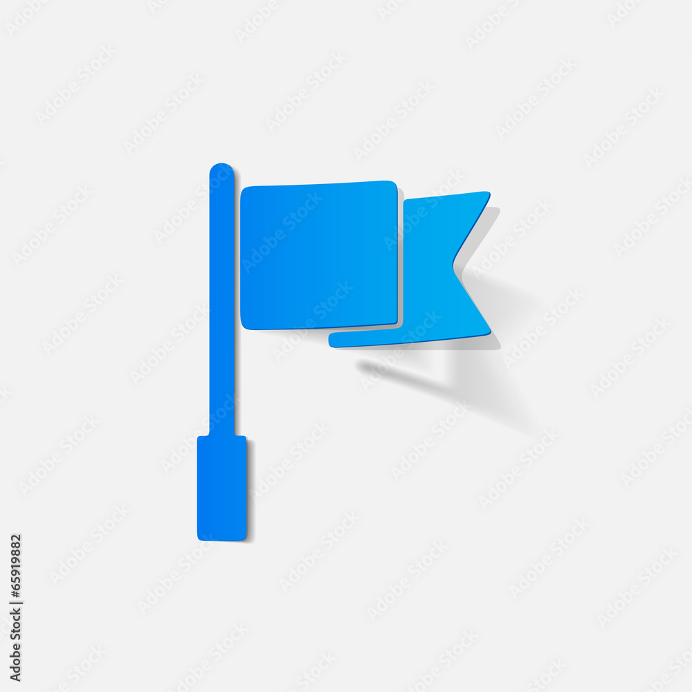 realistic design element: flag realistic design element: flag