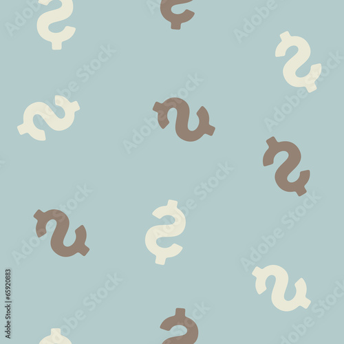 seamless background: money