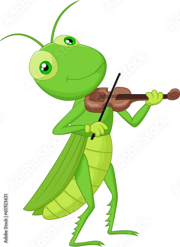 Grasshopper with a Violin