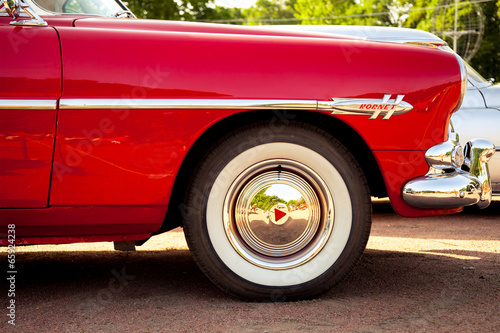 classic car wheel
