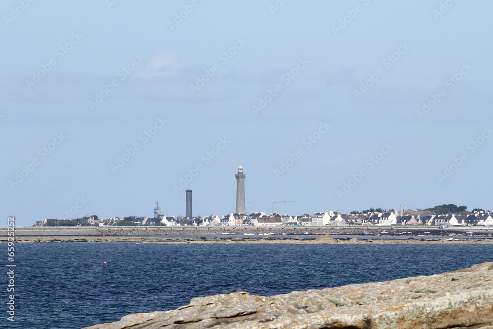 Obraz premium phare d'eckmühl,penmarch,finistère, bretagne