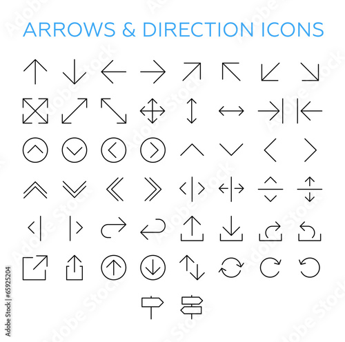 Arrows & Direction icons