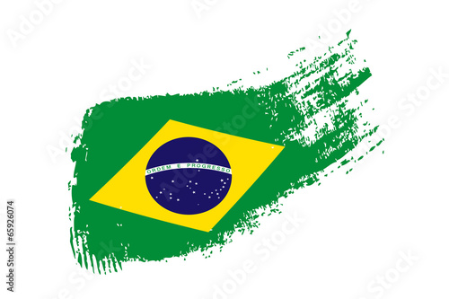 brazylijska flaga wektor