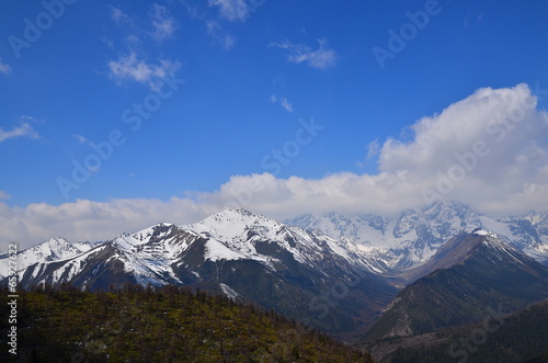 Himalayas Mountain Range in Yunnan  China
