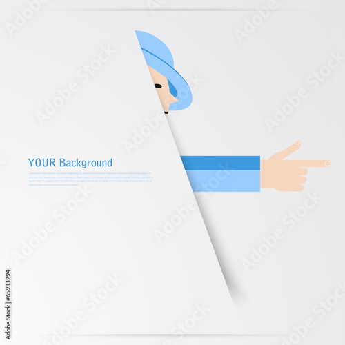 Business hands gestures design elements. isolated