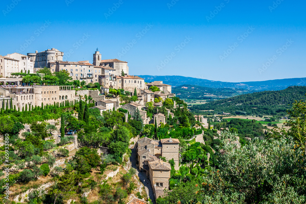 Fototapeta premium Gordes medieval village in Southern France (Provence)