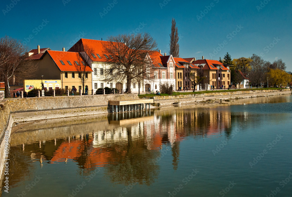 Nice houses with lake in Tata, Hungary Nice houses with lake in Tata, Hungary