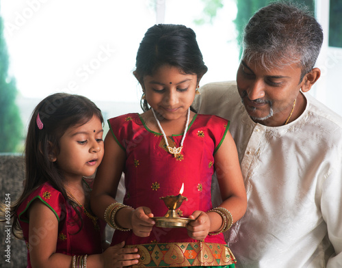 Celebrate diwali or deepavali at home