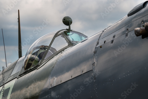 Tapety artystyczne Aircraft cockpit
