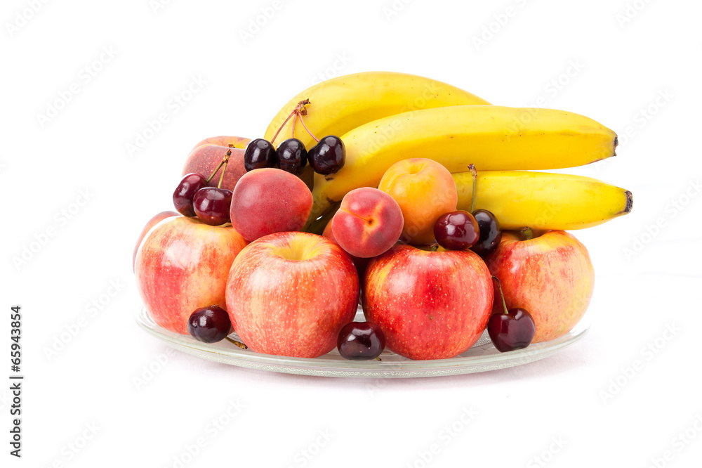plate with fruit plate with fruit