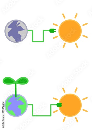 太陽エネルギーと地球
