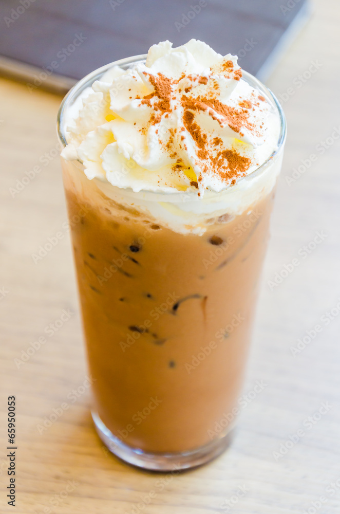 Iced coffee mocha Iced coffee mocha