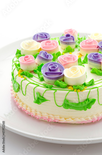 Flower cakes