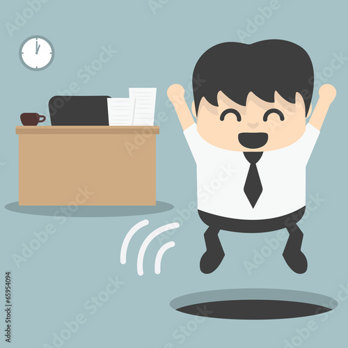 business sneak out job