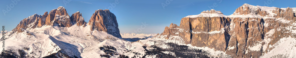 Winter mountains in Italian Alps Winter mountains in Italian Alps