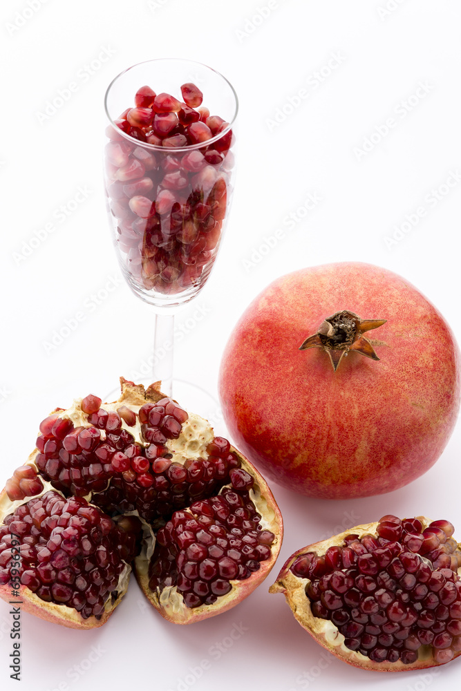 Granatapfel, Punica granatum Granatapfel, Punica granatum