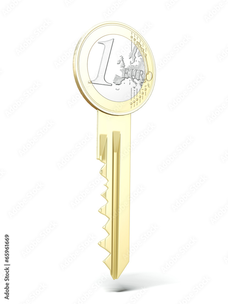 euro coin key euro coin key