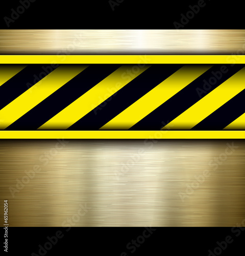 Background with warning stripes