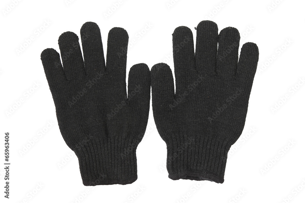 gloves on a white background gloves on a white background