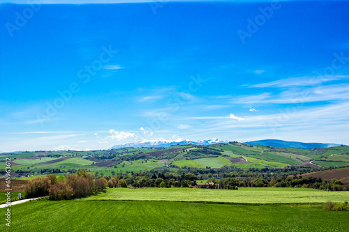 view of italian countryside