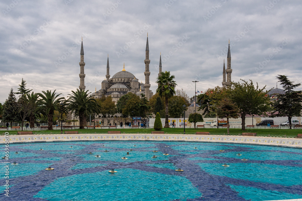 Naklejka premium Eine Moschee in Istanbul.