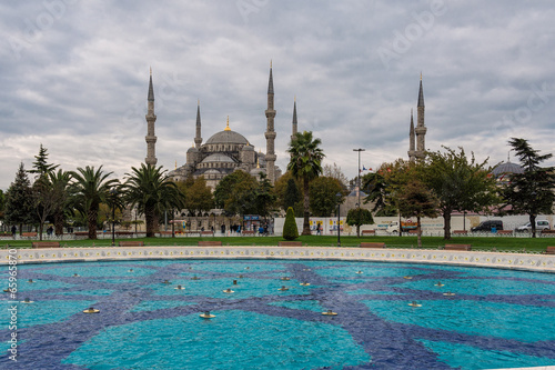 Eine Moschee in Istanbul.