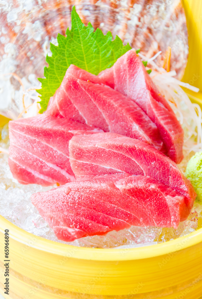 Tuna sashimi