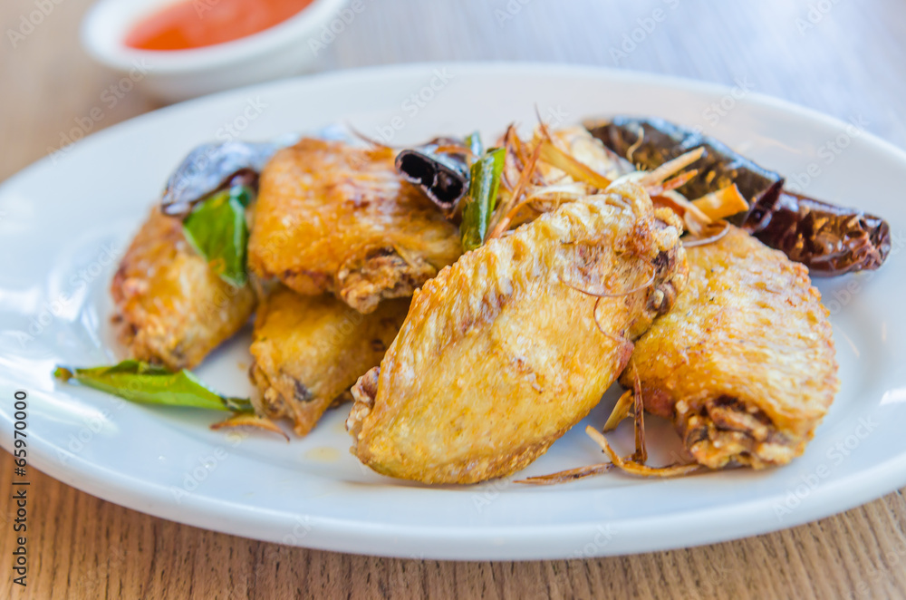Fried chicken wings Fried chicken wings