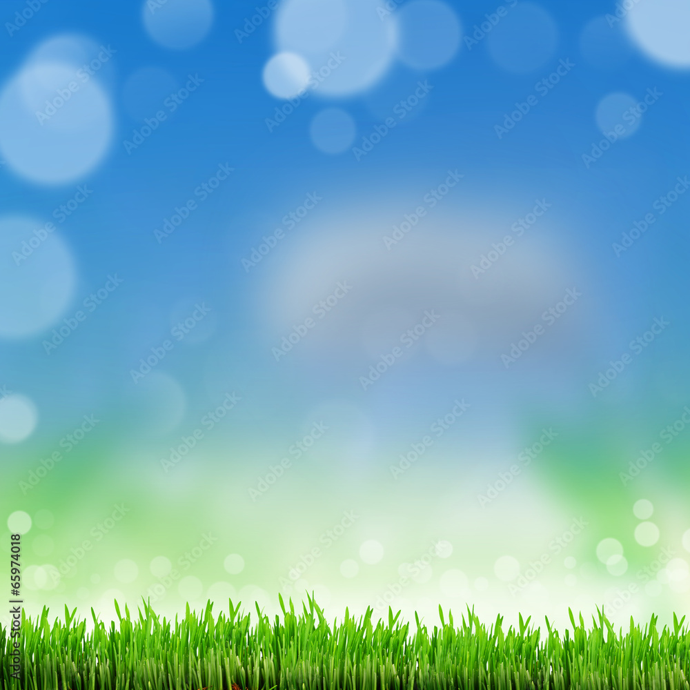 green and blue abstract defocused background with sunshine green and blue abstract defocused background with sunshine