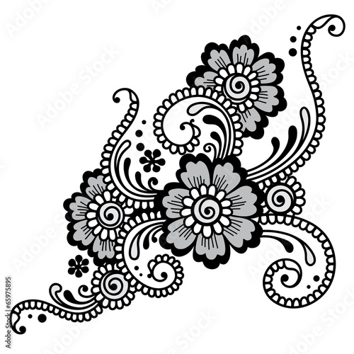 Flower ornament
