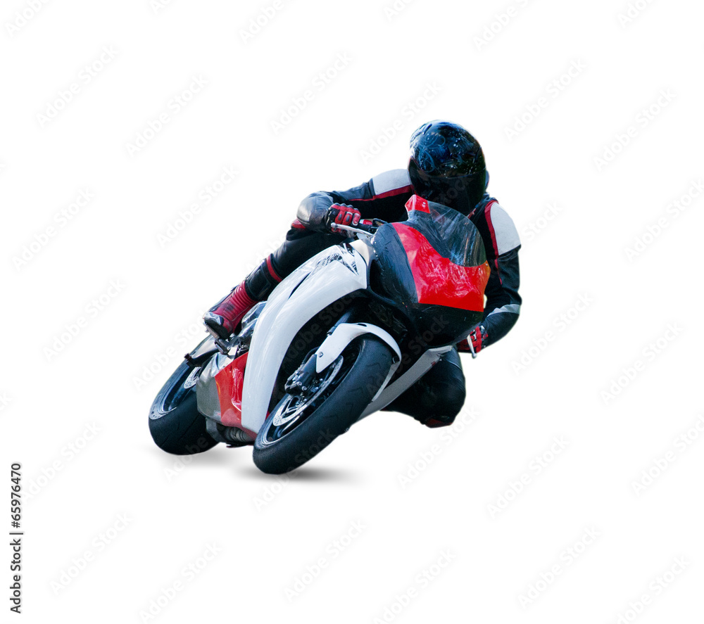 Motorcycle racer Motorcycle racer